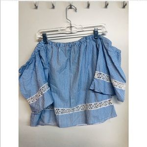 Off the shoulder top